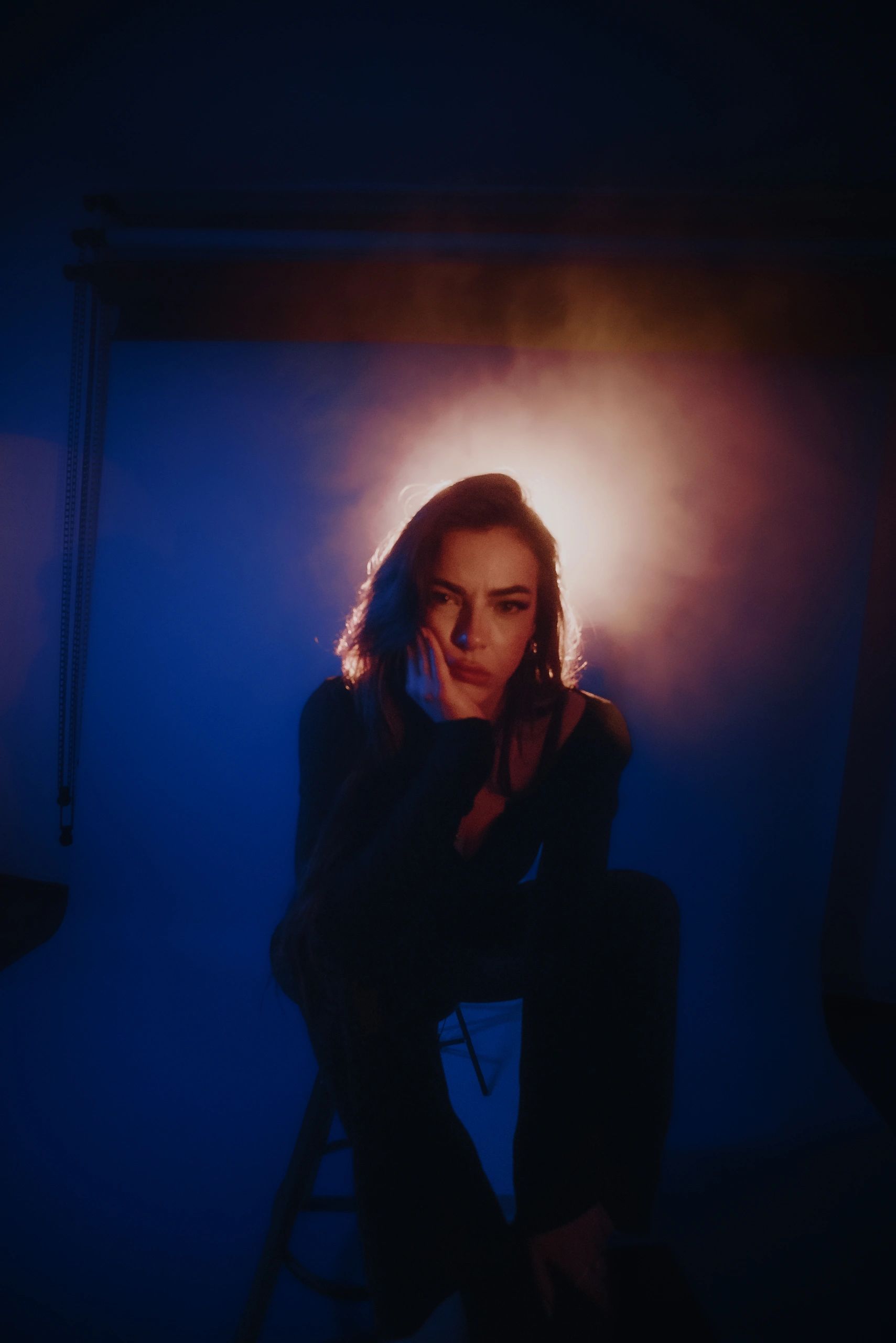 Portrait image representing a fan reflection section